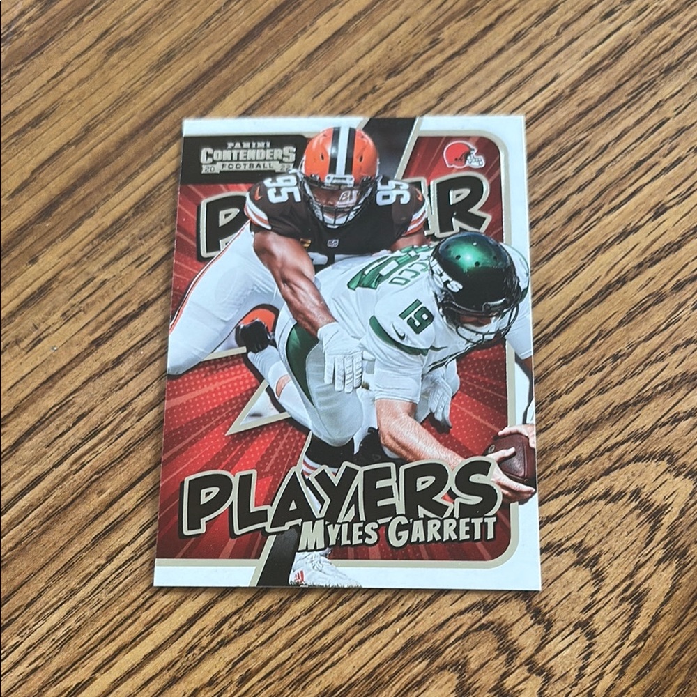 Panini Contenders Power Players Card - Myles Garrett